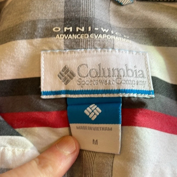 Columbia mens plaid long sleeve button down shirt size medium - Picture 6 of 6